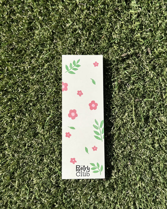 Marque-page "Fleurs"